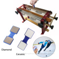 Ice Skate Speed Skating Blade Sharpener: Double Sided Hockey Knife Sharpening Machine